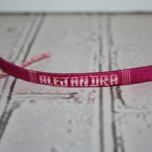 Pink Alejandra bracelet